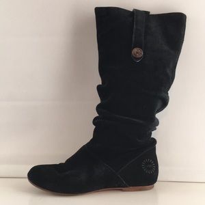 Ugg Suede Black Boots
